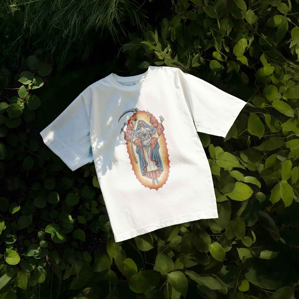Santa Muerte / Saint Of Death T-Shirt, Sweatshirt, Hoodie, TankTop.