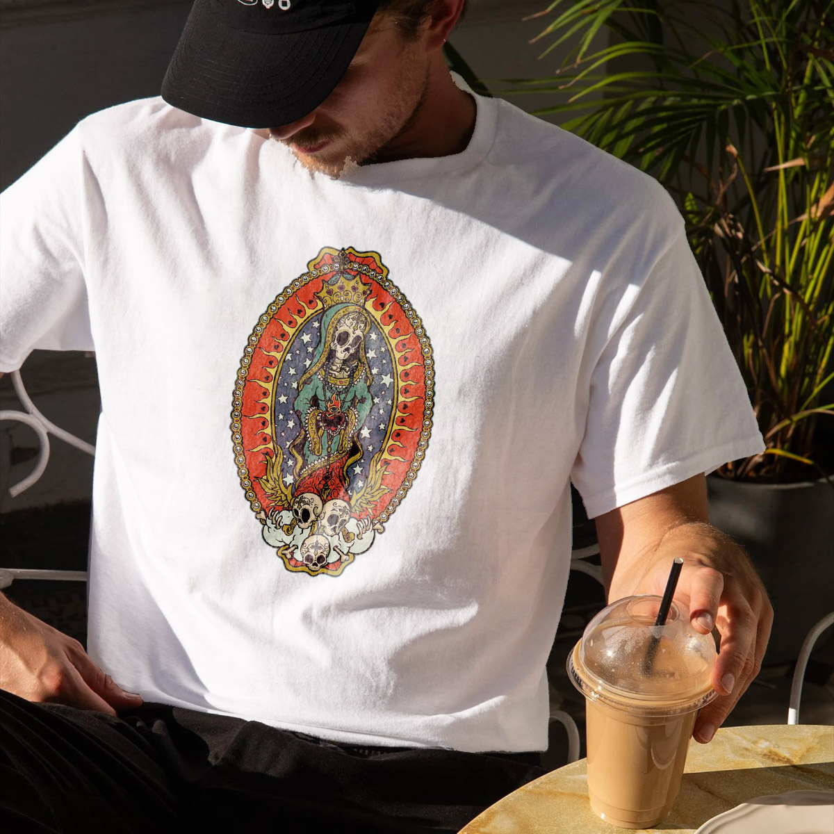 Virgen Skeleton T-Shirt, Sweatshirt, Hoodie, TankTop.