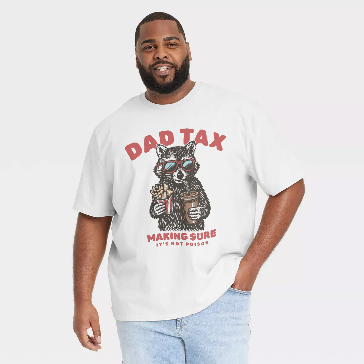 Funny Raccoon Dad T-Shirt, Sweatshirt, Hoodie, TankTop.