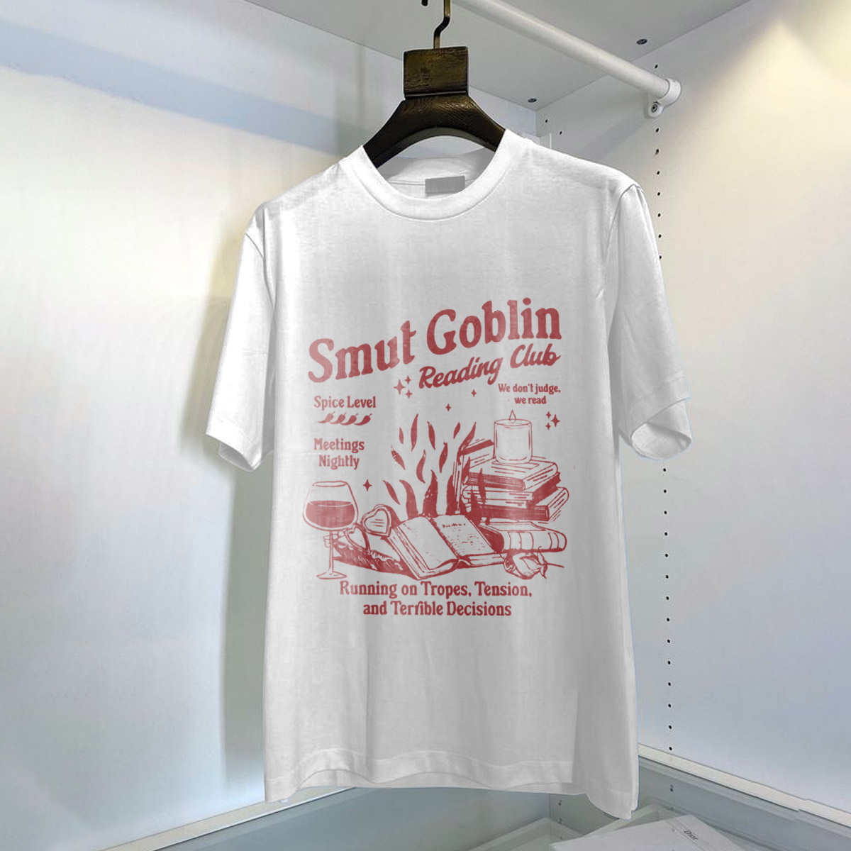 Smut Goblin Dark Romance Romantasy Bookish Things Literary Girl Date With A Book Romance Book Merch Spicy T-Shirt, Sweatshirt, Hoodie, TankTop.