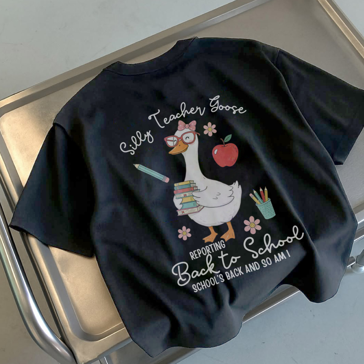 Silly Teacher Goose T-Shirt, Sweatshirt, Hoodie, TankTop.