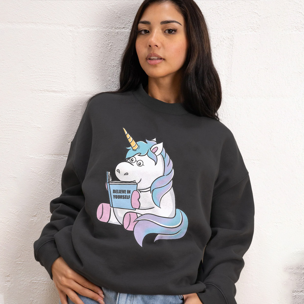 Believe In Yourself Unicorn T-Shirt, Sweatshirt, Hoodie, TankTop.